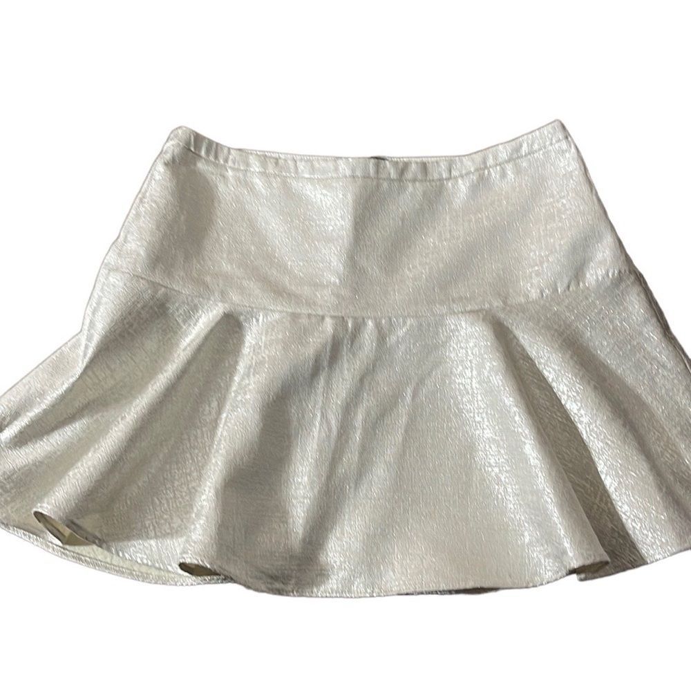 EUC express metallic pearl skirt - size 6